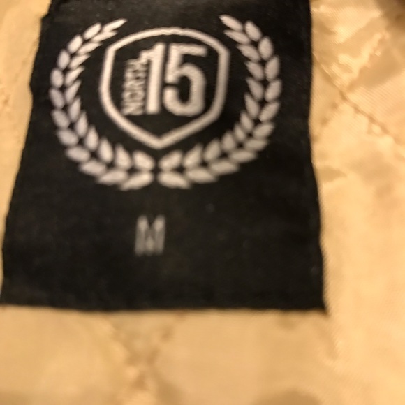 Preowned North 15 Plaid brown vest, size: M - Picture 11 of 12